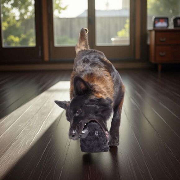 NEW Bark Box Super Chewer Throwth the Raven 2 in 1 Toy - Picture 4 of 4